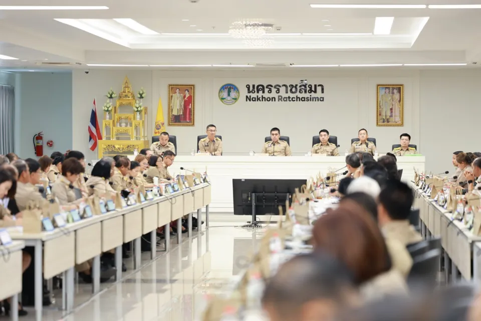 ภาพประกอบข่าว ศธจ.นครราชสีมา ร่วมประชุมกรมการจังหวัดนครราชสีมา ครั้งที่ 4/2569 ประจำเดือนเมษายน 2569