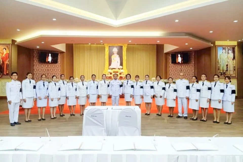 ภาพประกอบข่าว ศธจ.นครราชสีมา ร่วมพิธีถวายน้ำสรงพระศพ “เจ้าฟ้าพัชรกิติยาภาฯ”