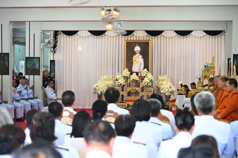 ภาพประกอบข่าว ศธจ.นครราชสีมา ร่วมพิธีบำเพ็ญกุศลปัณรสมวาร (15 วัน) เพื่ออุทิศถวายเป็นพระกุศลแด่…
