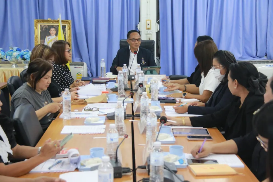 ภาพประกอบข่าว ศธจ.นครราชสีมา ประชุมคณะกรรมการฝ่ายเลขานุการ บริหารข้อมูลสารสนเทศด้านการศึกษาจังหวัดนครราช…