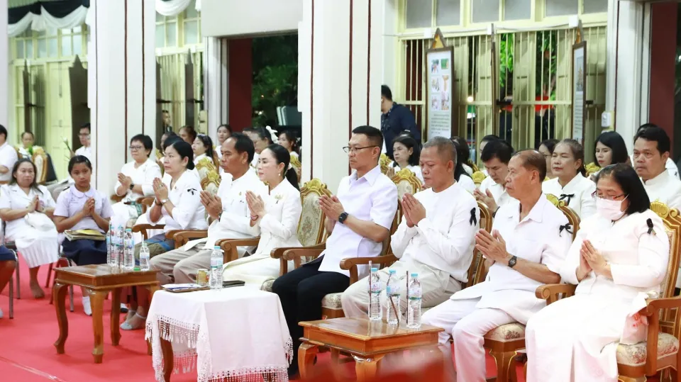 ภาพประกอบข่าว ศธจ.นครราชสีมา ร่วมกิจกรรมส่งเสริมพระพุทธศาสนา เนื่องในเทศกาลวันอาสาฬหบูชาและวันเข้าพรรษา…