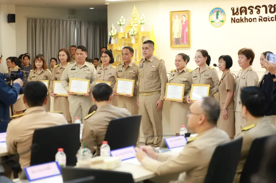ภาพประกอบข่าว ศธจ.นครราชสีมา ร่วมประชุมกรมการจังหวัดนครราชสีมา ครั้งที่ 9/2569 ประจำเดือนกันยายน 2569
