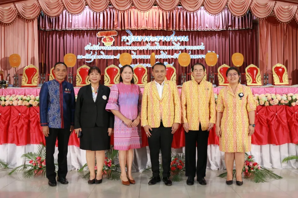 ภาพประกอบข่าว ศธจ.นครราชสีมา ร่วมพิธีสมโภชผ้าพระกฐินพระราชทาน สช. ประจำปี 2568