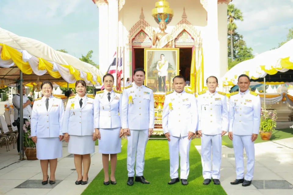 ภาพประกอบข่าว ศธจ.นครราชสีมา ร่วมถวายผ้าพระกฐินพระราชทาน สช. 2568