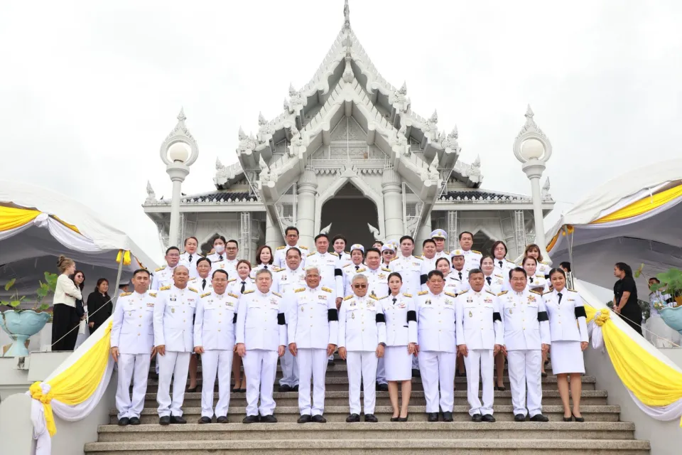 ภาพประกอบข่าว ศธจ.นครราชสีมา ร่วมพิธีถวายผ้าพระกฐินพระราชทาน ศธ. ประจำปี 2568