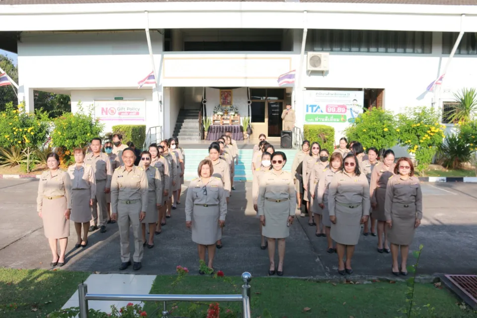 ภาพประกอบข่าว ศธจ.นครราชสีมา จัดกิจกรรมเข้าแถวเคารพธงชาติและร้องเพลงชาติไทย ประจำเดือนกุมภาพันธ์ 2569