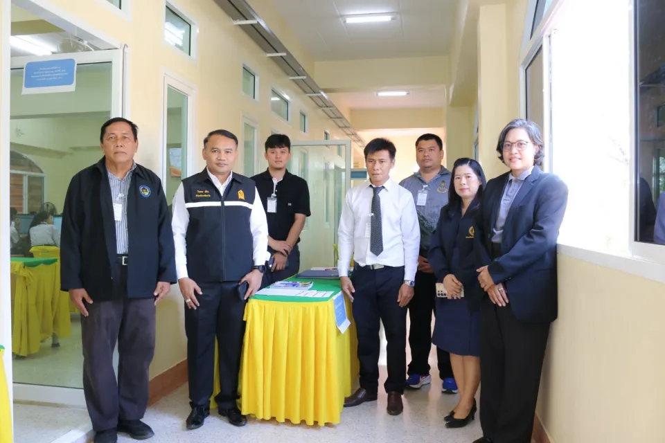 ภาพประกอบข่าว ศธจ.นครราชสีมา ลงพื้นที่ตรวจเยี่ยมให้กำลังใจ สนามสอบ O-NET (Digital Testing) ชั้น ม.3…